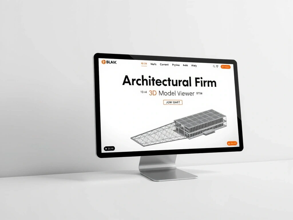 Portfoliový web architektonického studia